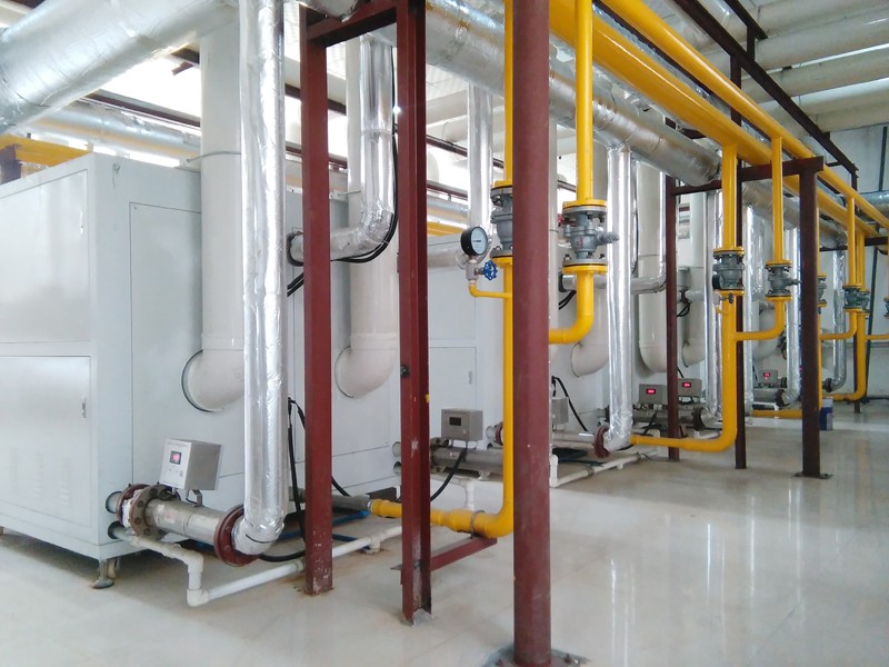 全預混冷凝鍋爐安裝案例